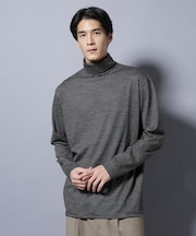 MIYATA×NANO JAPAN MADE 100%WOOL タートルネック