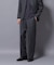 「N TROUSERS PREMIUM」RENU(R)洗えるサキソニーストレートパンツ