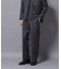 「N TROUSERS PREMIUM」RENU(R)洗えるサキソニーストレートパンツ
