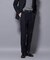 「N TROUSERS PREMIUM」RENU(R)ウール混洗えるサキソニーパンツ(セットアップ可)