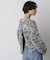 「STEVELOUR」ミックスカラー2WAYスナップニット