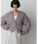 「STEVELOUR」ミックスカラー2WAYスナップニット