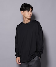 Anti Soaked(R) 汗染み防止 クルーネック ビッグシルエット Tシャツ