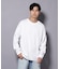 Anti Soaked(R)  汗染み防止 クルーネック ビッグシルエット Tシャツ