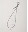 SOAC／Plump Drop Cord Necklace