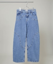 BAUM UND PFERDGARTEN／Patch denim パンツ(セットアップ可)