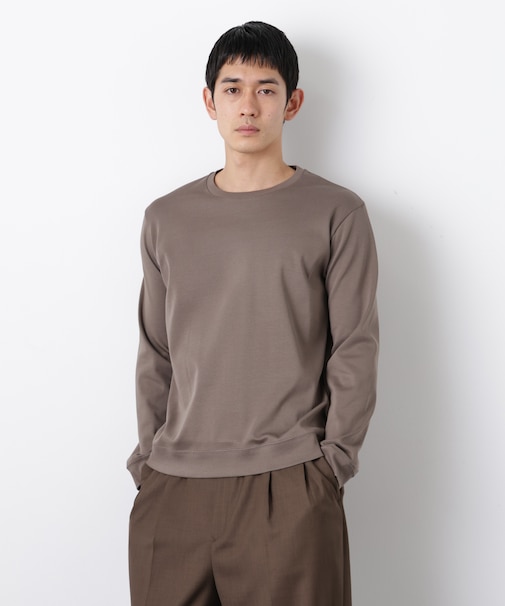 「FORMAL JERSEY」クルーネックカットソー長袖