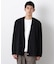 「FORMAL JERSEY」ノーカラーカーディガン