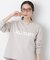 ロゴプリントロングスリーブTシャツ