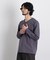 アンチスメルVネックTシャツ 長袖