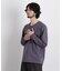 アンチスメルVネックTシャツ 長袖