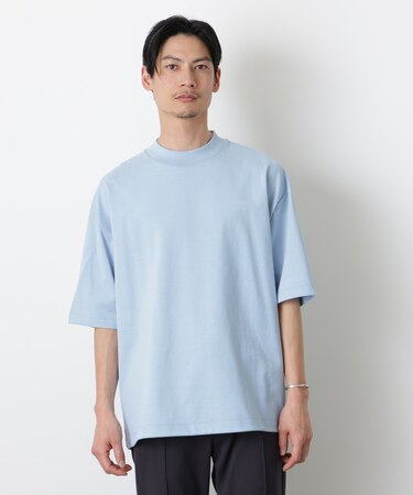 ソラーロワイドモックネックTシャツ