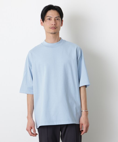 ソラーロワイドモックネックTシャツ