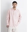 「FRENCH LINEN」リネンコットンレギュラーシャツ