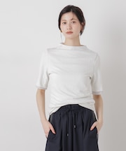 new balance/NB Greyカラーブロック半袖トップ