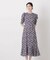 troisieme chaco／別注 CUT JACQUARD ワンピース