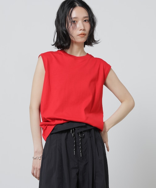 Anti Soaked(R) 汗染み防止カラフルノースリTシャツ