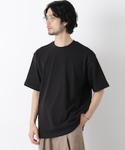 リンクスジャガードスリーブTシャツ