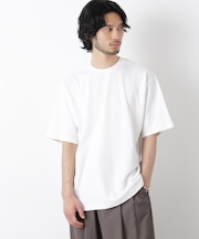 リンクスジャガードスリーブTシャツ