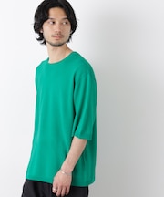 エアリードレープ ニットTシャツ 半袖