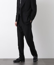 「Damerino Formal」 ブラックフォーマルオールシーズンパンツ(セットアップ可)