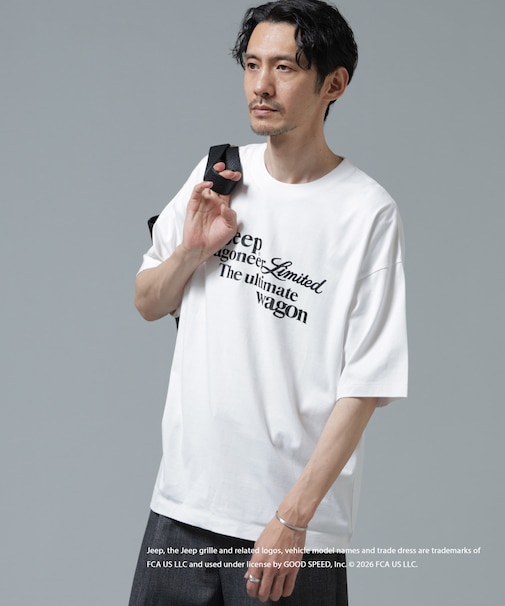 GOOD ROCK SPEED×Anti Soaked(R) 汗染み防止 ジープ Tシャツ