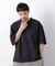 ストレッチワイドプルオーバー Tシャツ半袖（セットアップ可）