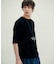 ベロア クルーネック Ｔシャツ 半袖