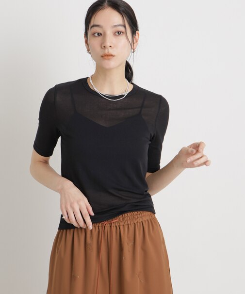 シアーツイストフライスTシャツ