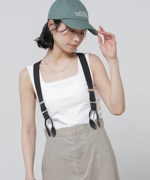 Anti Soaked(R) 汗染み防止カップ付きタンクトップ