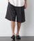 ｢FRENCH LINEN｣ ベルテッドワイドショーツ