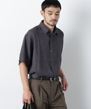 NORMANBROS別注 ワッシャーシャツ半袖
