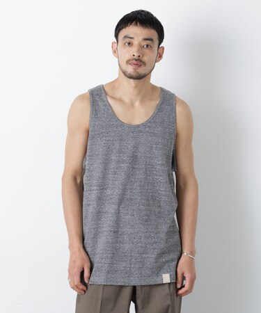 Raffy Cotton Jersey_切替タンクトップ