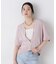 SUMMER VEIL KNIT ジップカーディガン