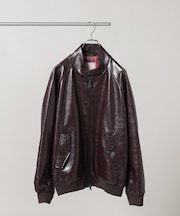 BARACUTA/別注 G9 フェイクレザー ショート ブルゾン