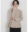 troisieme chaco／別注 PUFFY JACQUARD ジャケット