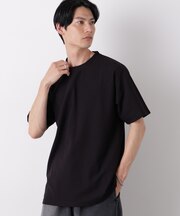 マイクロパイル クルーネックTシャツ 吸水速乾（セットアップ可）