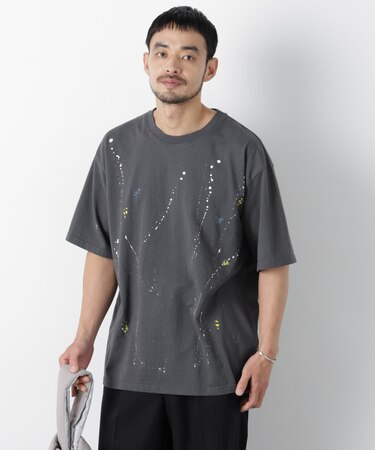ブラックタイダイTシャツ