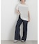SOMETHING／LISA LACE UP WIDE