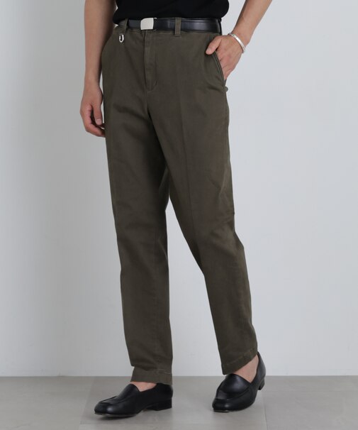 NewOnTrousers フェードサテンSlim テーパー
