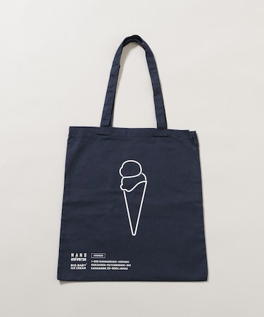 BIG BABY ICE CREAM×NANO universe スーベニアトートバッグ