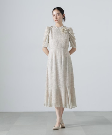 troisiemechaco／OPAL DOT PRINT ワンピース
