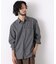 EDITORIAL PRINT レギュラーカラーシャツ