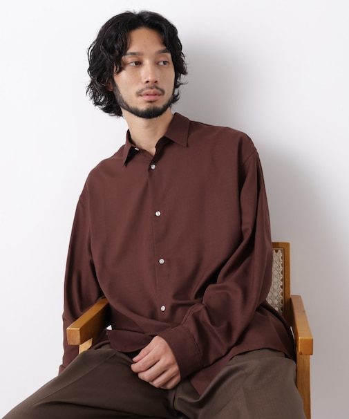 「OtoNANO」LIM-BRESS ワイドシャツ 長袖