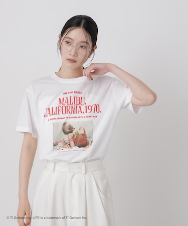 GOOD ROCK SPEED/LIFE PICTURE COLLECTION Tshirts White