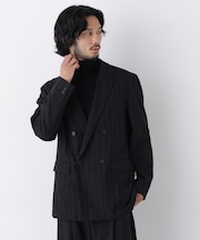「DELEGANT」 ダブルブレストジャケット(セットアップ可)