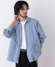 「OtoNANO」2WAYコーチシャツコットンローン/プレーン