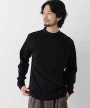 アンチスメルモックネックTシャツ 長袖