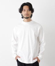 アンチスメルモックネックTシャツ 長袖