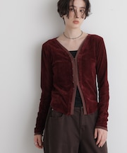 Robert P. Miller/別注 フロッキーメッシュカーデ